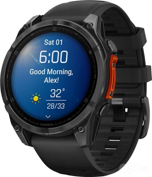 Garmin fenix 8 va tactix 8 soatlari