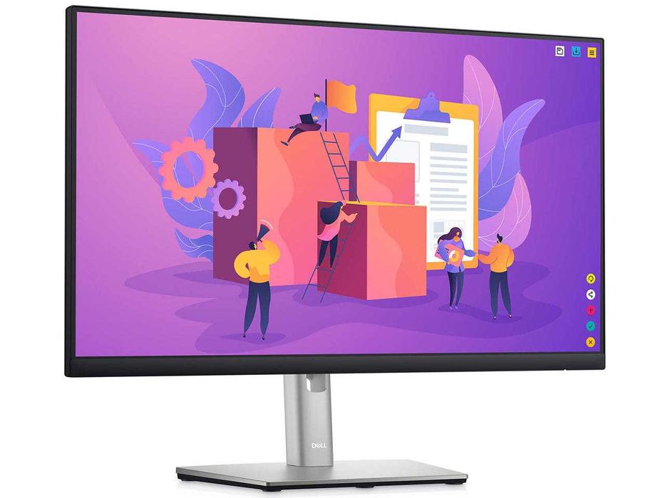 Професинален монитор DELL P2422H с IPS FULL HD матрица с гаранция