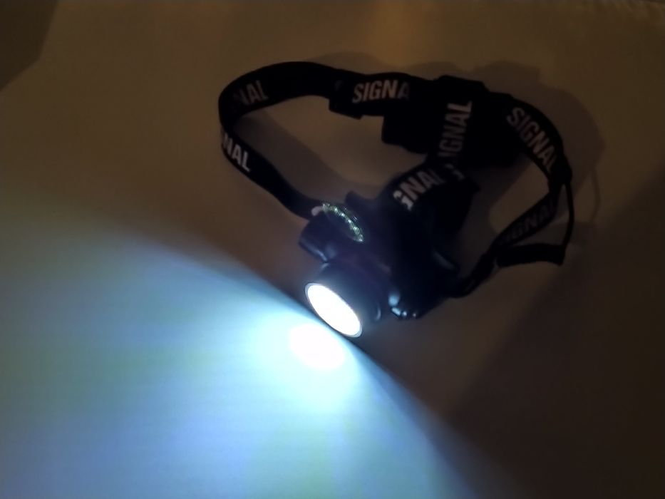 Lanterna De Cap Cree XML-T6 + COB Frontala Zoom + 2x Acumulatori 18650