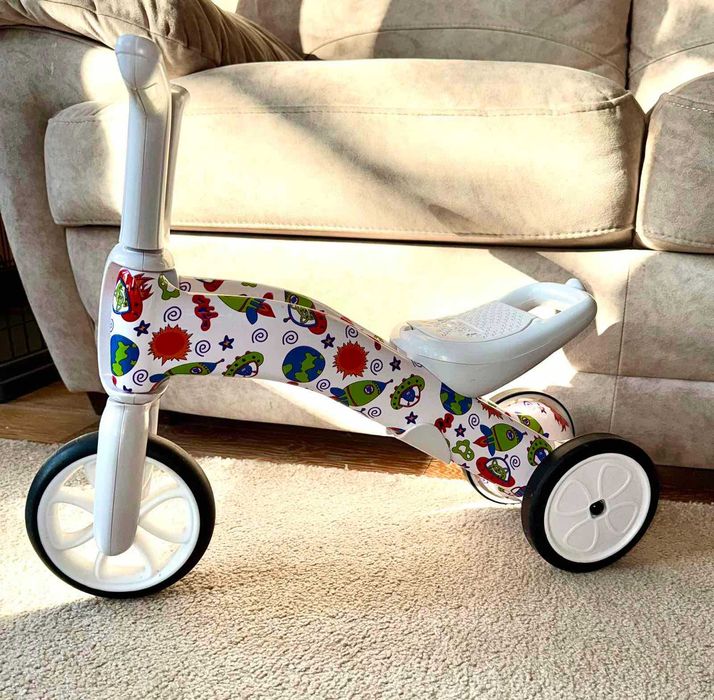 Детска триколка и колело за баланс Chillafish Bunzi FAD6 2 в 1