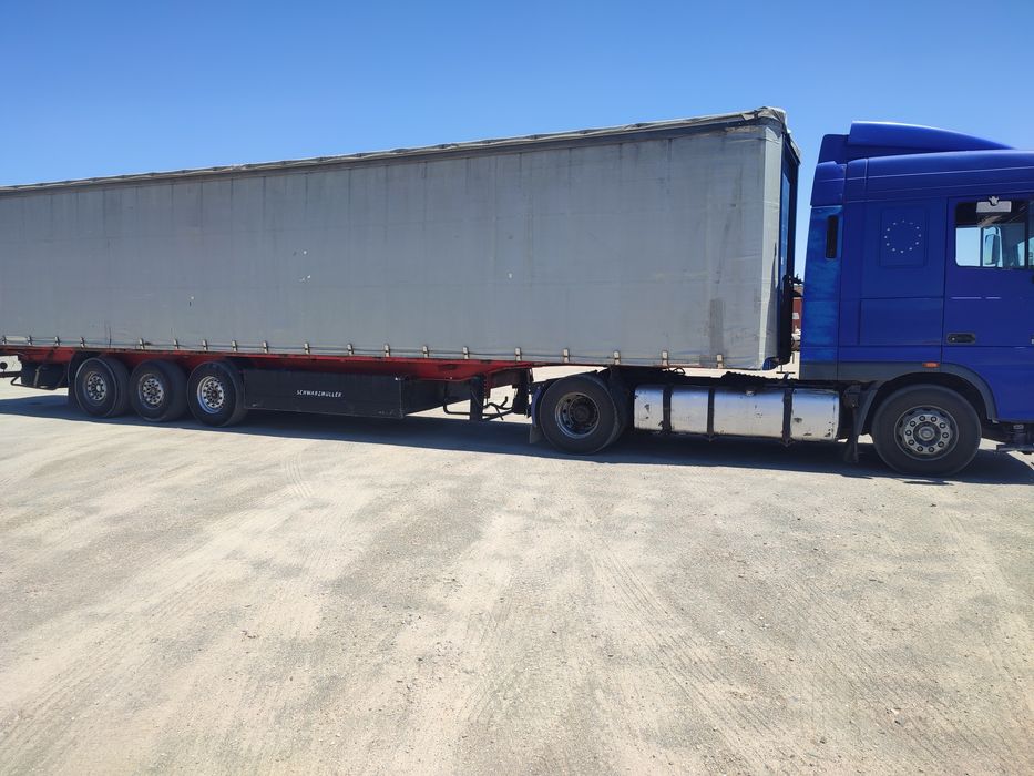 DAF евро 2 с полуприцепом
