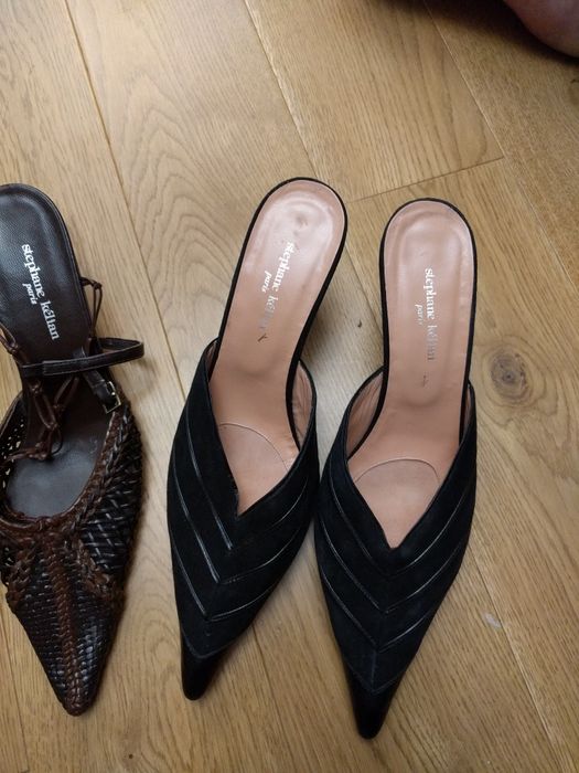 Sandale Pantofi ,hand made, lux  stiletto Stephan Kelian 38 si 38,5