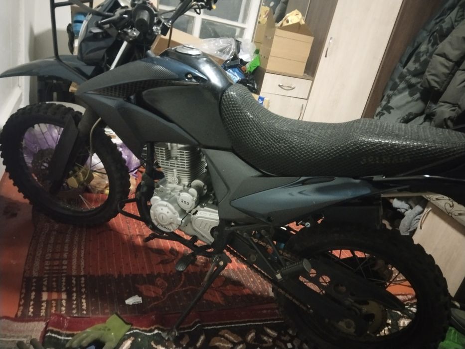 Мотоцикл горный.