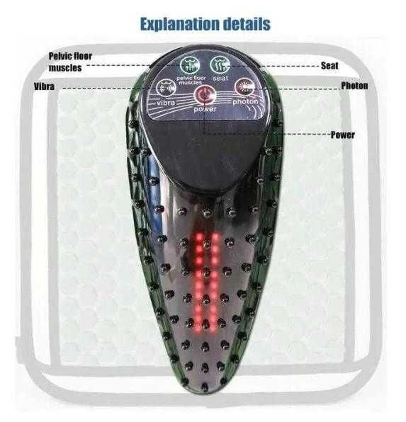 Масажна Подложка Турмалин Влагалищно Стягане Укрепва Интимните Мускули