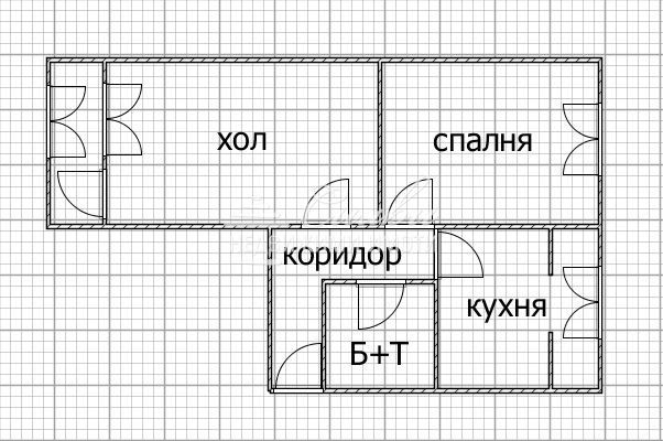 Двустаен апартамент - кв. Боян Българанов 1