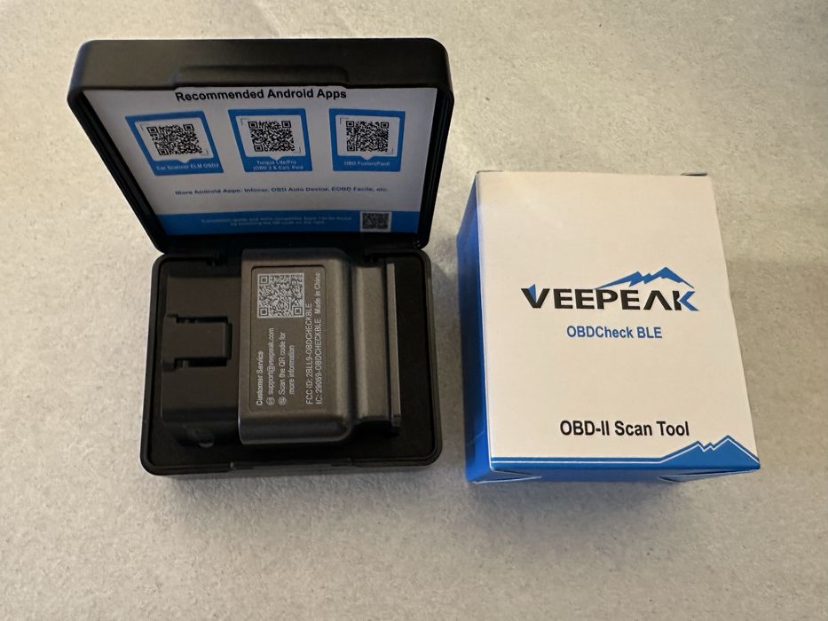 Veepeak OBDCheck BLE OBD2 diagnoza adaptor Bluetooth ELM327