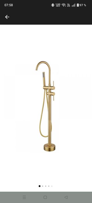 Vând baterie de cada freestanding amalux