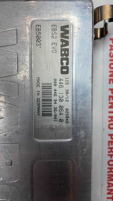 ECU WABCO EBS EVO 4461300640 A0004469436 Mercedes Actros MP2 MP3