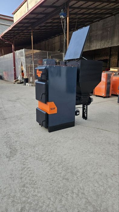 Твердотопливный заводской котёл "Sof"