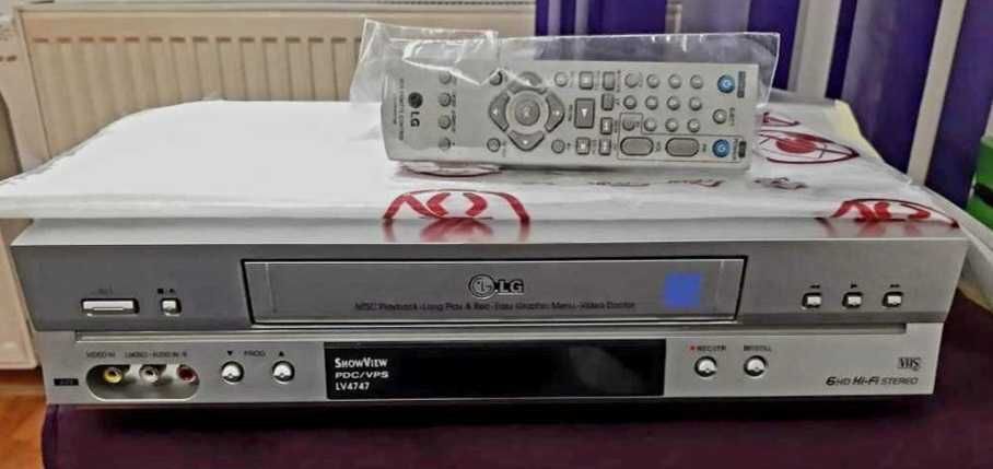 Video VHS recorder 6 capete nou