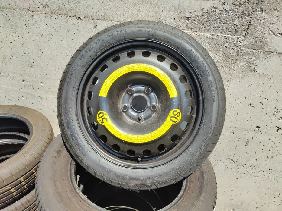 17 5х112 резервна гума патерица 5x112 Vw Audi Skoda Seat