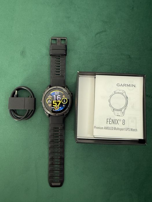 Garmin Fenix 8 Amoled  Sapphire Titanium51mm