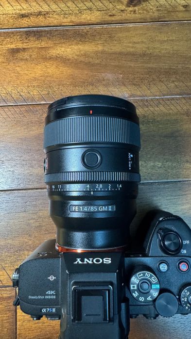 Объектив Sony 85 mm 1.4 GM II