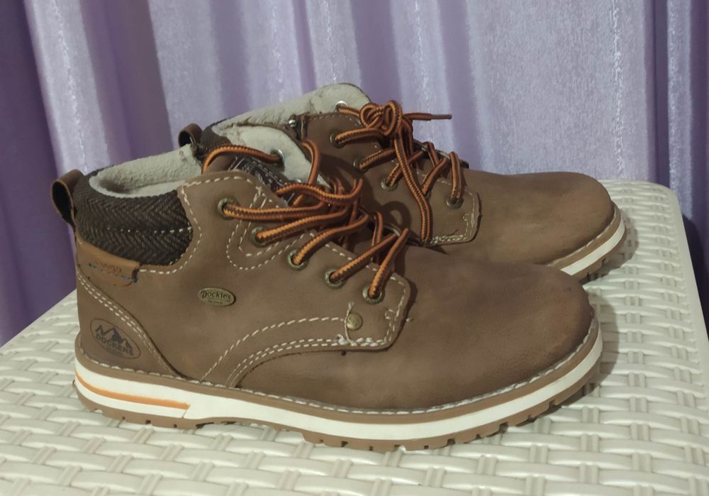 Ботинки р 34 очень/весна