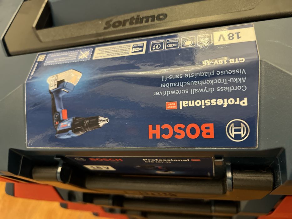 Filetanta de rigips Bosch GBT 18V-45-Noua