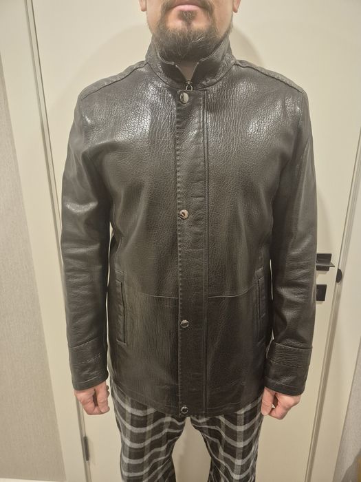 Мужская кожанная куртка