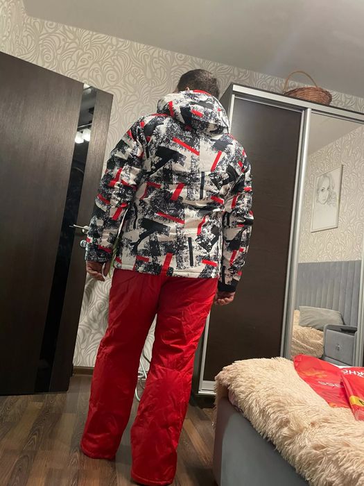 Куртка костюм штаны комбенизон спортивная лыжи сноуборд горнолыжный
