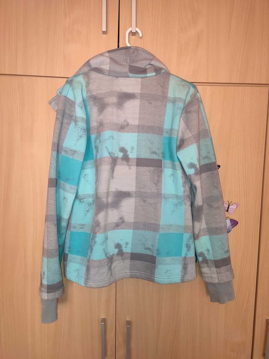 Jacheta sport albastra marimea M dama femei