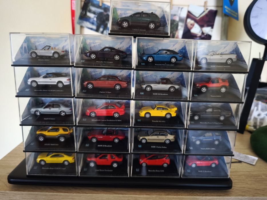 Machete mașini, scara 1:72 Cararama