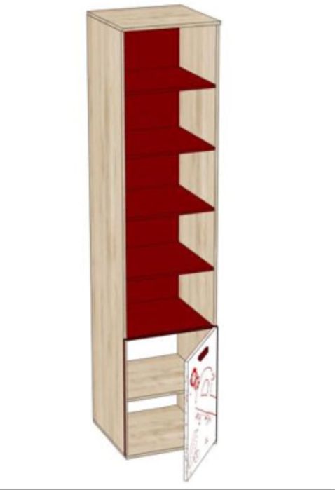 Детская мебель для 2 их деток, «Алфавит»