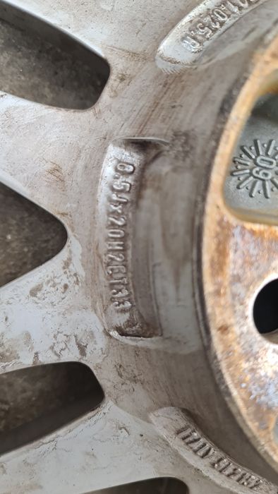 Jante R20 5x112 Audi A6 A7 Q5 Q7 S5 S6 S7 8,5J ET33 CB 66,6