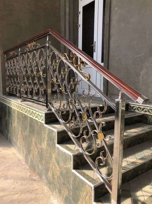 Нержавейка_Перила_НаВесы_Лексан