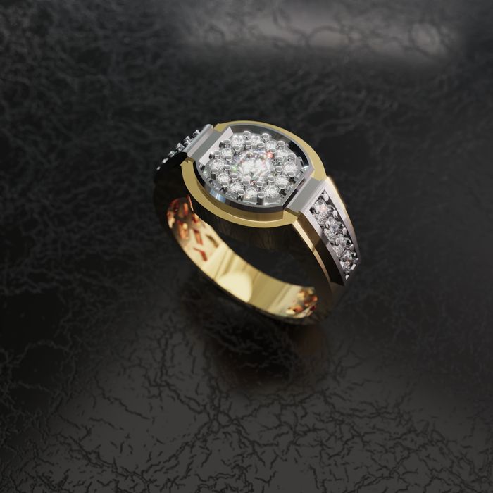 Продаю новое эксклюзивное золотое кольцо с бриллиантами