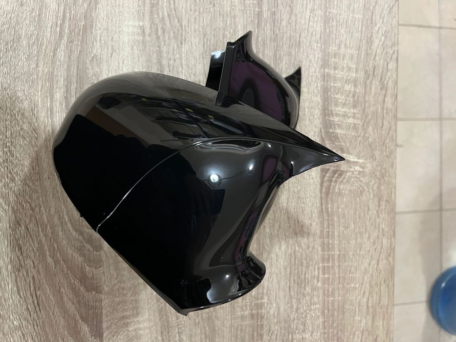 Capace oglinzi VW Golf 5 design Batman negru lucios