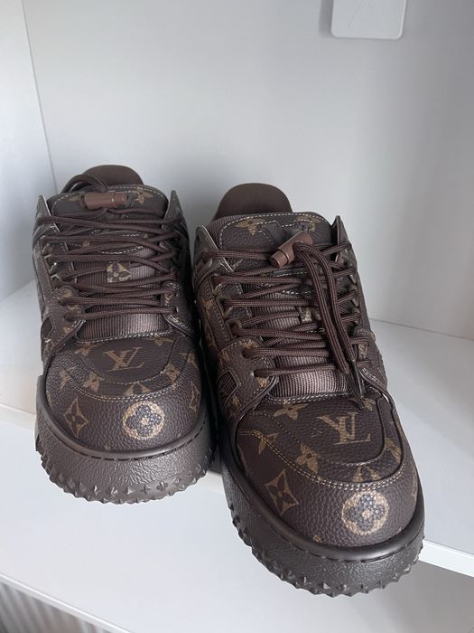 Adidasi LV trainer maxi la comanda premium,piele