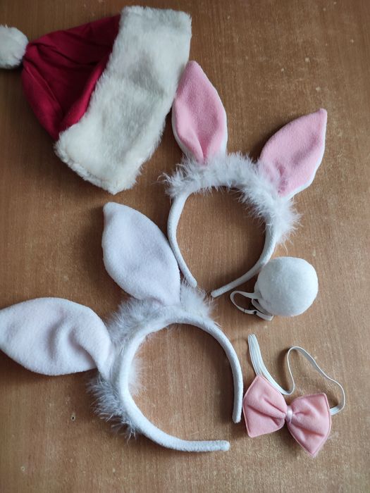 Игрушка зайка, Санта