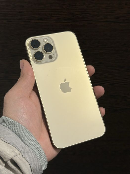 iPhone 13 Pro Max Gold Esim 5G 128Gb 100%Baterie Ca Nou Neverlock!.