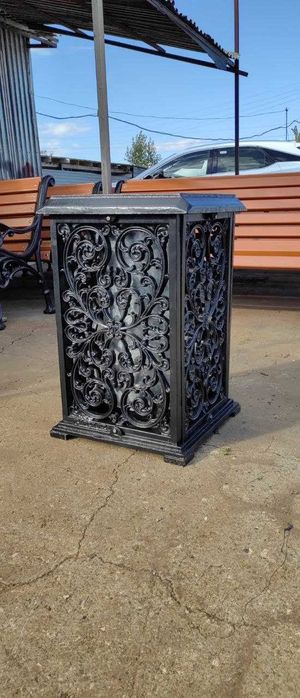 Урна уличная чугунная