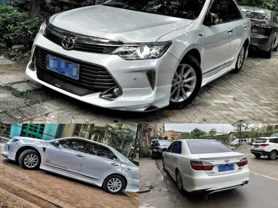 Обвес Modelista на Toyota Camry 55 тюнинг комплект губы и пороги