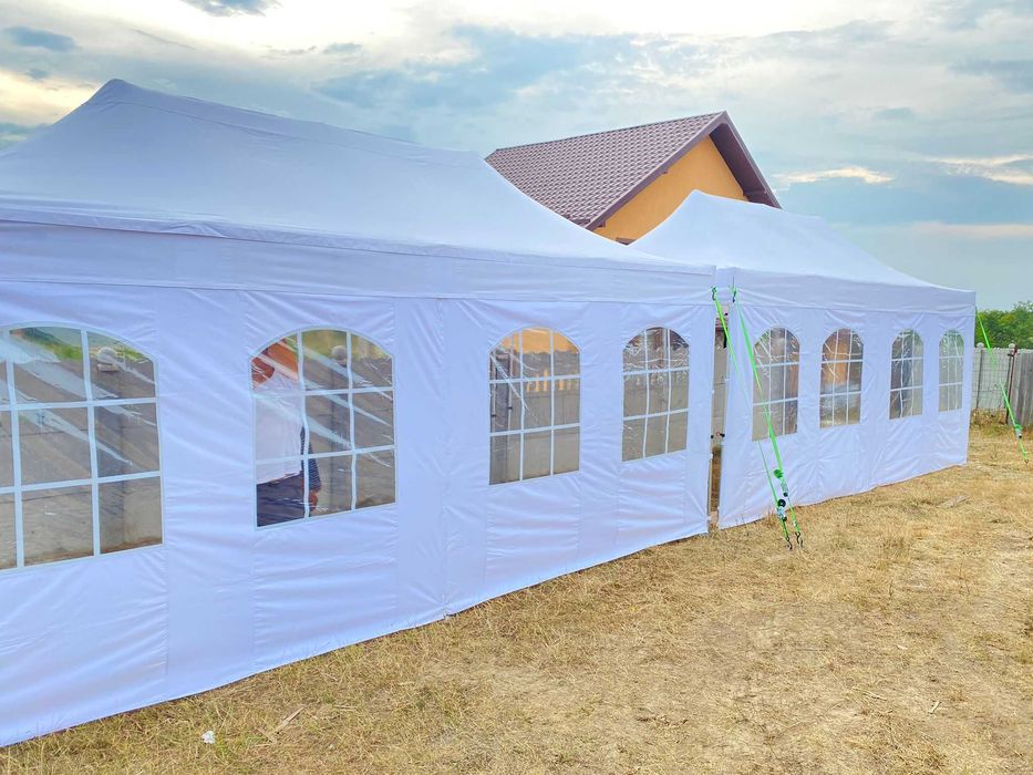 Cort iglu gonflabil 7x7 m, cort stretch 10x15 m, cort pliabil 6x3 m, cort pavilion 4x8 m