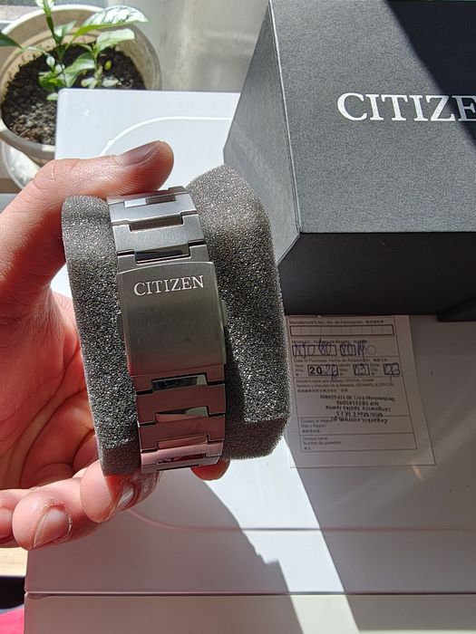 Citizen Tsuyosa Titanium automatic 41 mm nou cu garanție