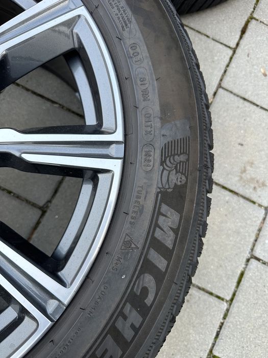 jante bmw x5 x6 g05 g06 m packet anvelope 275 45 20 michelin