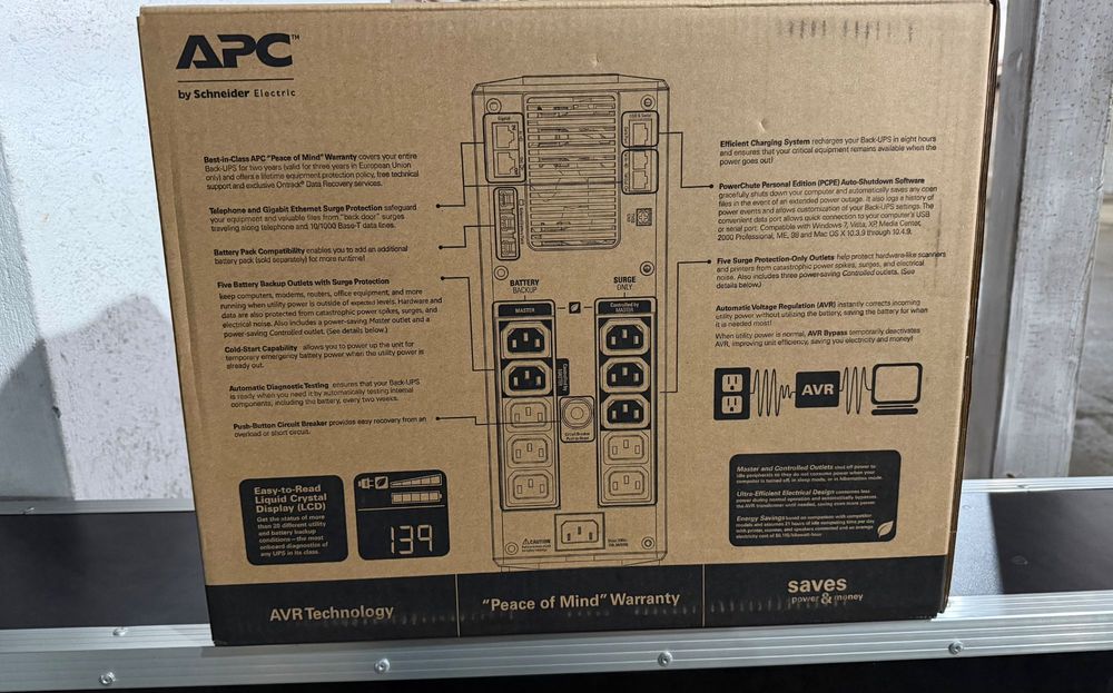 Ups Battery back-up APC stabilizator tensiune