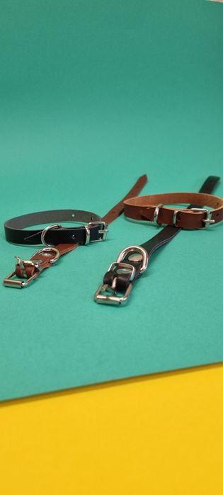 Български нашийници и поводи  за кучета.