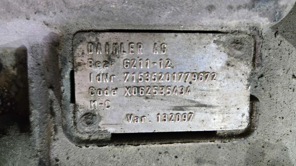 Cutie de viteza Mercedes Actros Mp4 G211-12