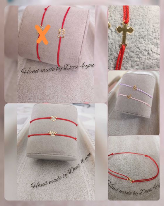 Bratara anur pandantiv aur 14 k