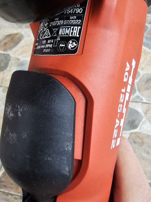 Flex Hilti AG 125-A22 cu acumulator