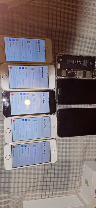 Продавам iPhone 5se ,64gb ,5бр