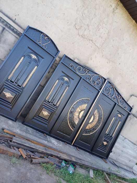 Ворота навес калитка