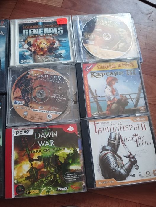 Продам диски ПК ,пс2