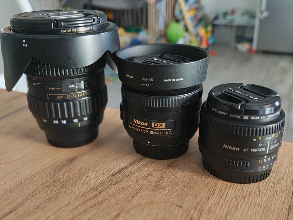 Nikon D7500 + Obiective