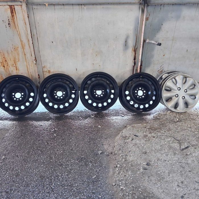 Джанти метални с тасове за Шкода Октавия.Голф 4 и т.н. 6.0х15 ЕТ 38.0   5х112