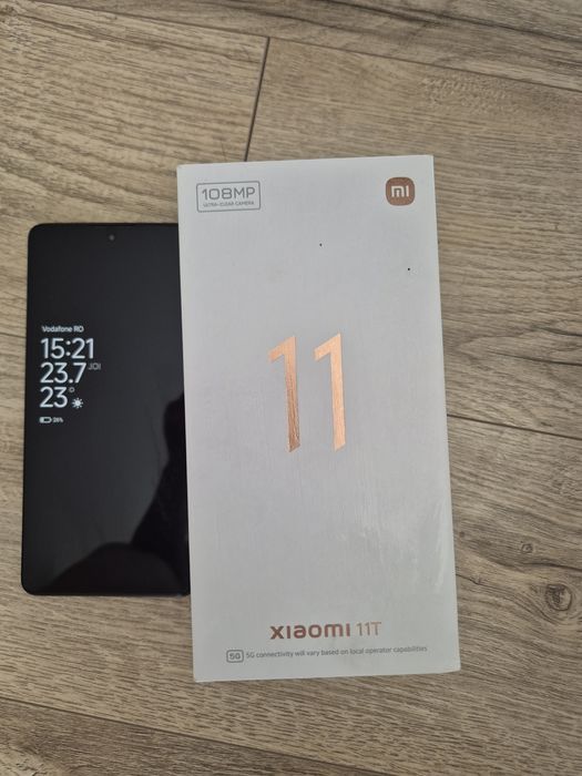 Xiaomi 11T 5G – 128 GB – Cameră 108 MP – Cu cutie / Stare excelentă