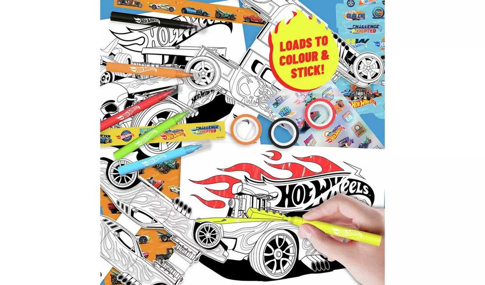 Детски творчески комплект Bladez Hot Wheels Mega Bus 250 части