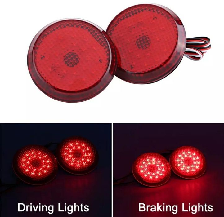 Габариты в задний бампер