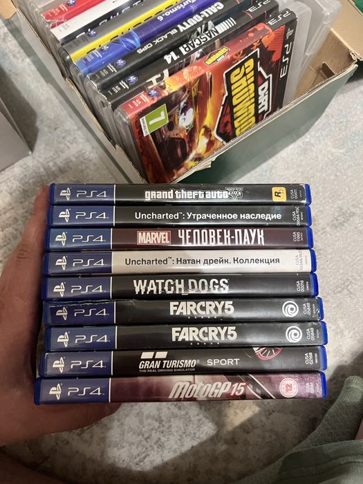 Диски на playstation 4